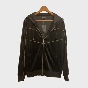 INC International Concepts INC Men’s Skip Hoodie Black (M)